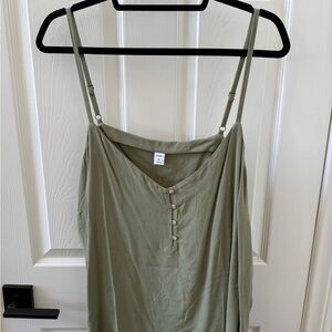 Old Navy Sage Green Camisole Top